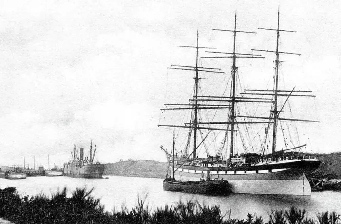 Framed Print : Eastham Manchester Ship Canal early 1900s Framed Print : Eastham Manchester Ship Canal early 1900s