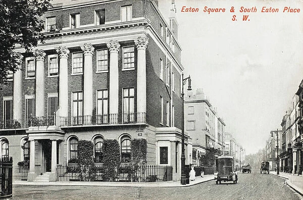 Eaton Square and South Eaton Place, Pimlico