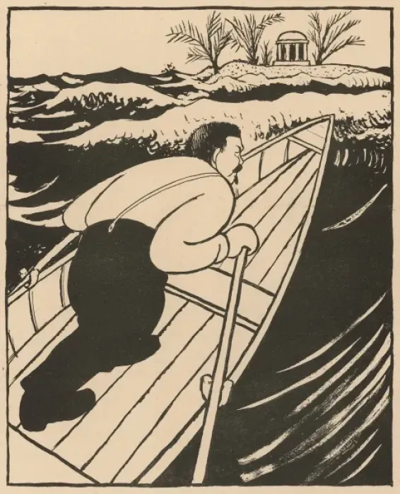 Framed Print : Eberts Heavy Task by Heine Framed Print : Eberts Heavy Task by Heine