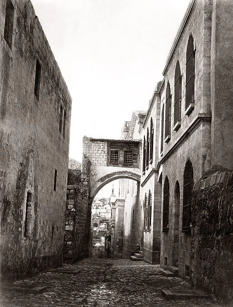 Ecce Homo Arch, Jerusalem, c.1880's