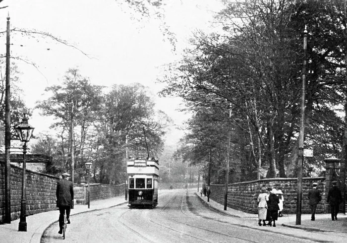 Framed Print : Eccles Old Road, Pendleton early 1900's Framed Print : Eccles Old Road, Pendleton early 1900's