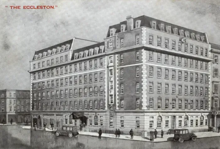 Framed Print : The Eccleston Hotel, Eccleston Square, London Framed Print : The Eccleston Hotel, Eccleston Square, London