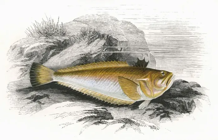 Framed Print : Echiichthys vipera, or Lesser Weever Framed Print : Echiichthys vipera, or Lesser Weever