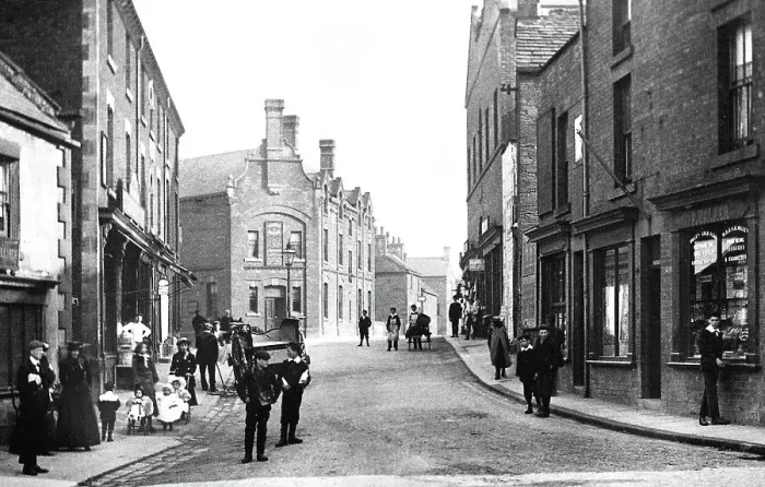 Framed Print : Eckington Southgate early 1900s