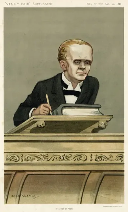 Framed Print : Economist and Pacifist Norman Angell