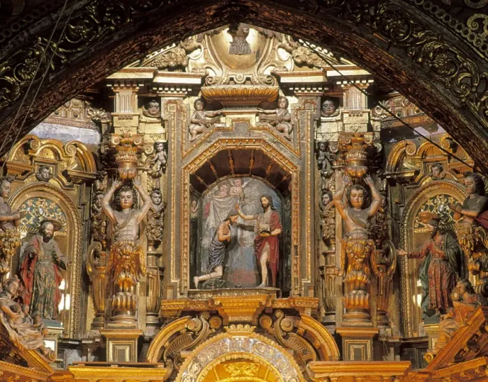 Framed Print : ECUADOR. Quito. Convent of San Francisco. Church Framed Print : ECUADOR. Quito. Convent of San Francisco. Church
