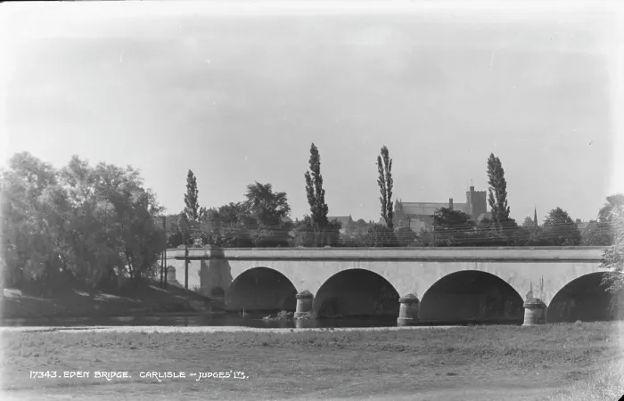 Framed Print : Eden Bridge, Carlisle Framed Print : Eden Bridge, Carlisle