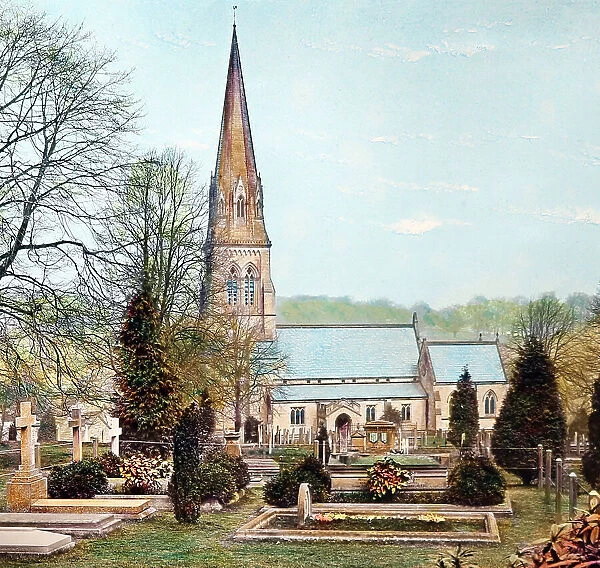 Edensor Church, Victorian period