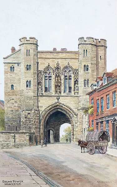 Edgar Tower, gatehouse in Worcester, Worcestershire