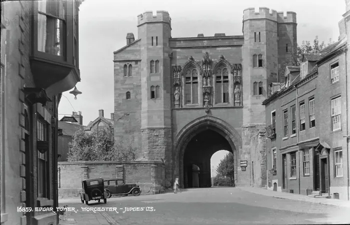 Framed Print : Edgar Tower, Worcester