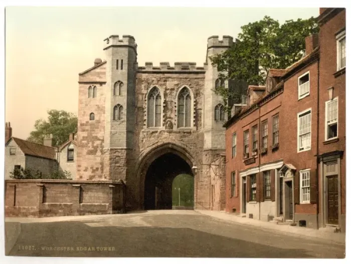 Framed Print : Edgar Tower, Worcester, England Framed Print : Edgar Tower, Worcester, England
