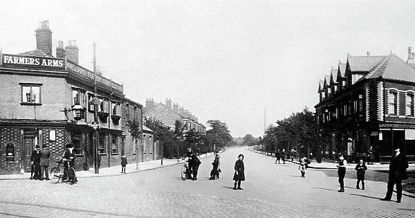 Edgeley Road, Cheadle Heath early 1900's