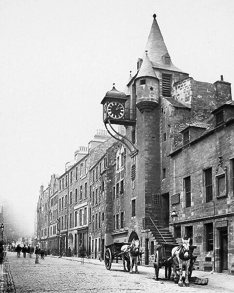 Edinburgh Canongate Tolbooth Victorian period