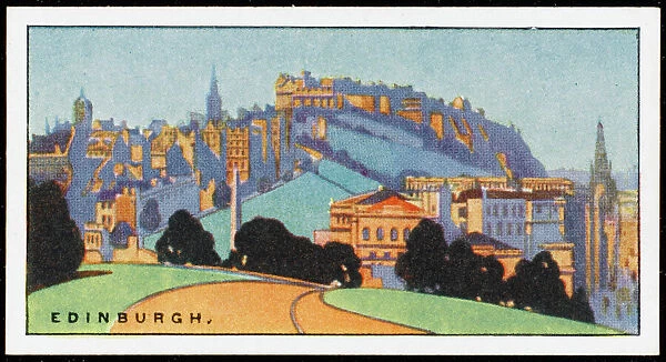 Edinburgh  /  Cig Card 1920S