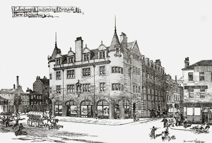 Framed Print : Edinburgh Industrial Brigade Home Framed Print : Edinburgh Industrial Brigade Home