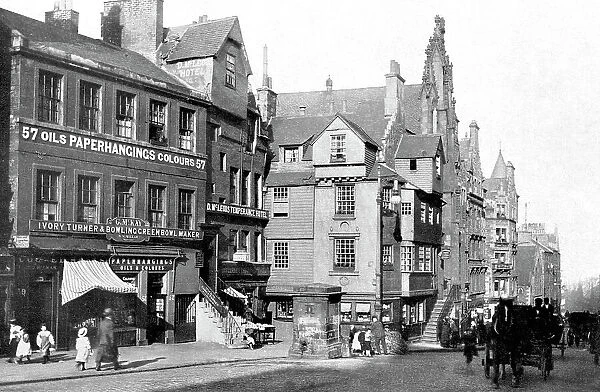 Edinburgh John Knox's House early 1900s