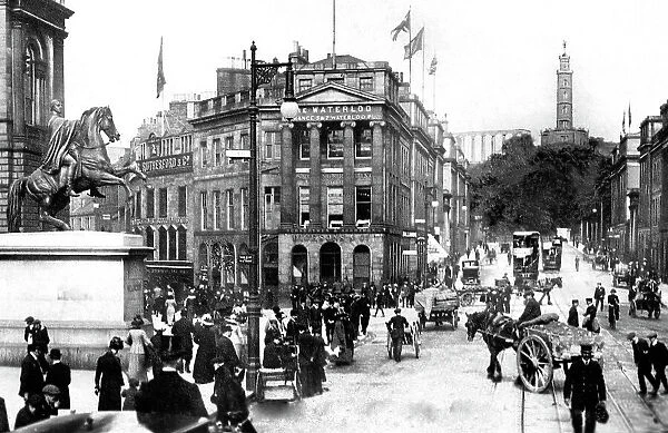 Edinburgh Post Office and Waterloo Place early 1900s