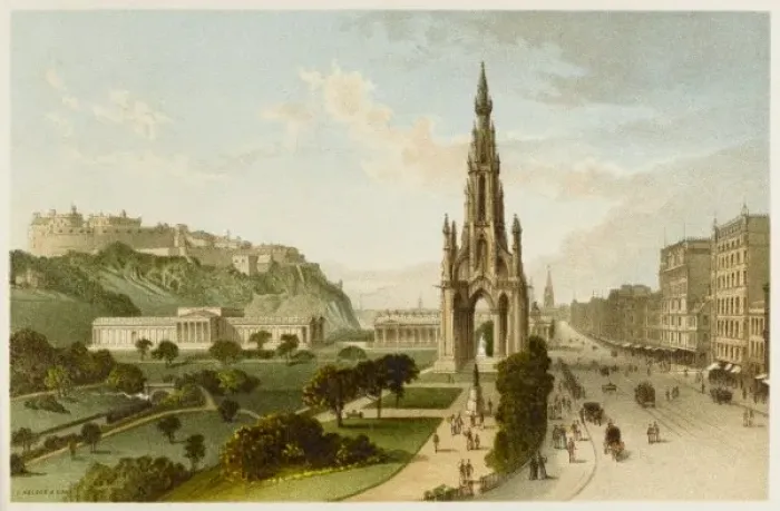 Framed Print : Edinburgh / Princes Street Framed Print : Edinburgh / Princes Street