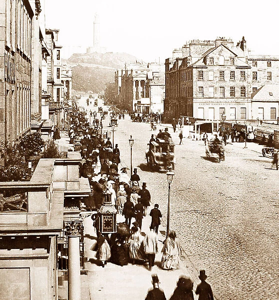 Edinburgh, Princes Street, Victorian period