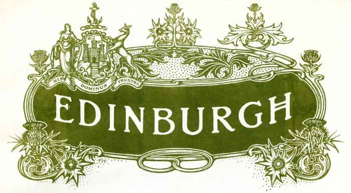 Framed Print : Edinburgh, Scotlands Industrial Souvenir Framed Print : Edinburgh, Scotlands Industrial Souvenir