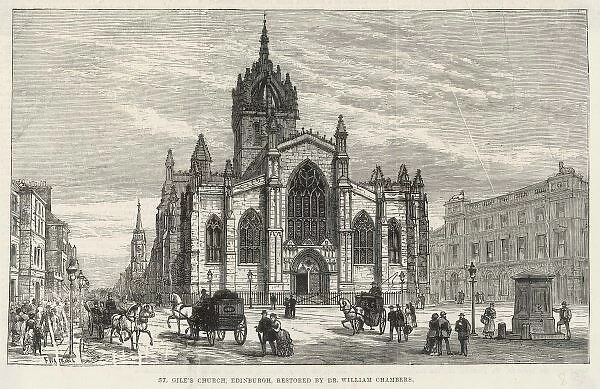 Edinburgh  /  St Giles 1883