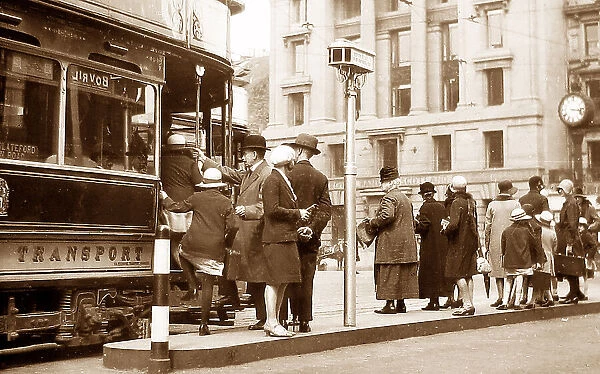 Edinburgh Tram probably 1940s