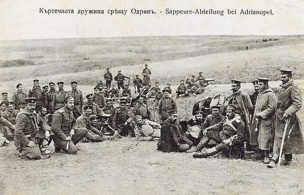 Edirne, Turkey - Bulgarian Soldiers during the Balkan War