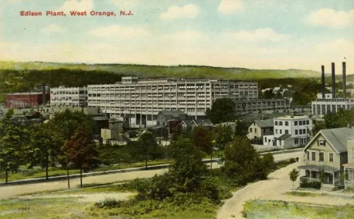 Framed Print : Edison Plant, West Orange, New Jersey Framed Print : Edison Plant, West Orange, New Jersey