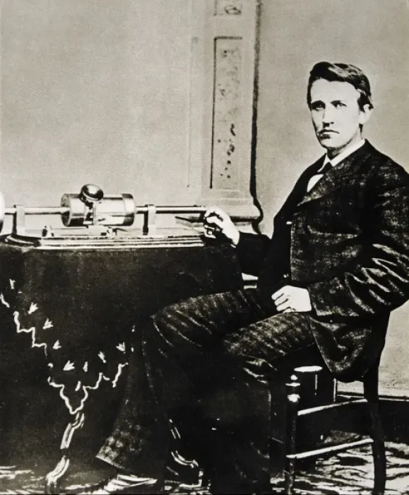 Framed Print : EDISON, Thomas Alva (1847-1931). United States Framed Print : EDISON, Thomas Alva (1847-1931). United States