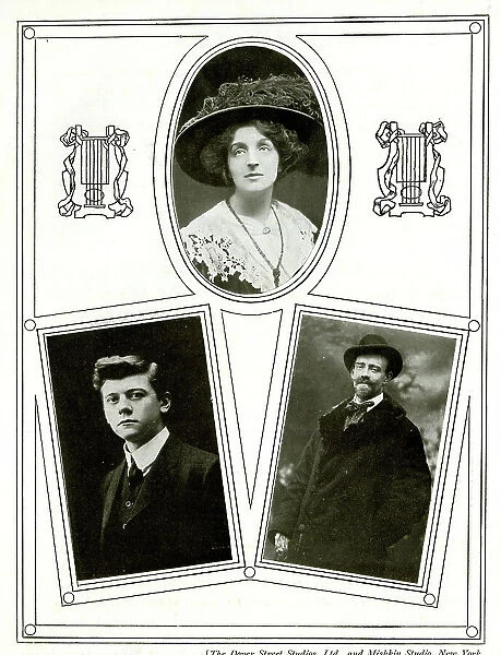Edith Clegg, Armand Crabbe and Murray Davey