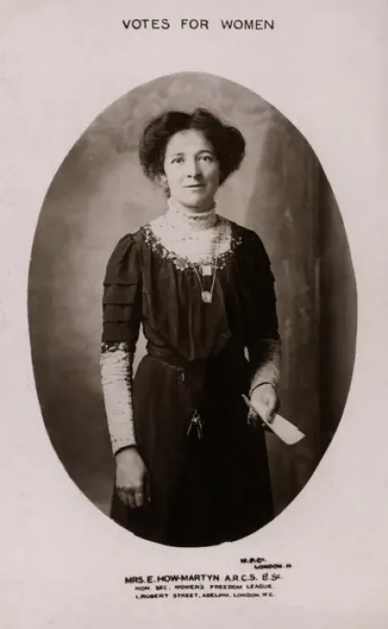 Framed Print : Edith How-Martyn Suffragette Framed Print : Edith How-Martyn Suffragette