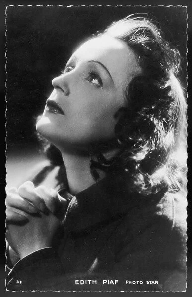 Edith Piaf [Head]. EDITH PIAF French singer