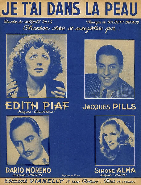 Edith Piaf [Music]. EDITH PIAF French singer