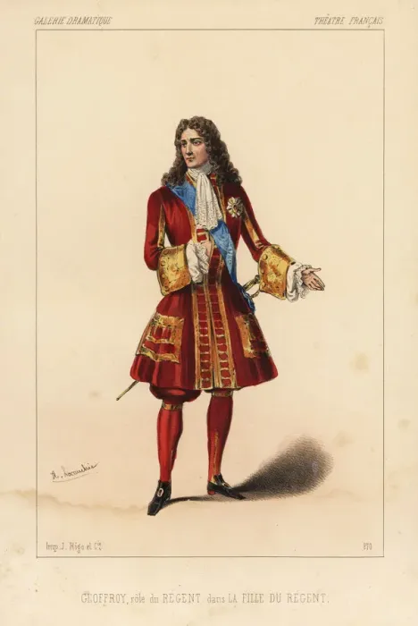 Framed Print : Edmond Geoffroy as the Regent in La Fille du Regent, 1846 Framed Print : Edmond Geoffroy as the Regent in La Fille du Regent, 1846