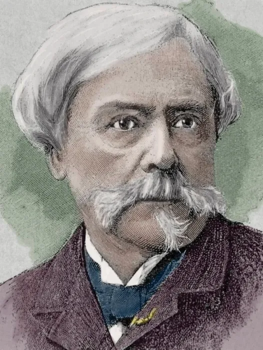 Framed Print : Edmond de Goncourt (1822-1896). French writer, literary cr Framed Print : Edmond de Goncourt (1822-1896). French writer, literary cr