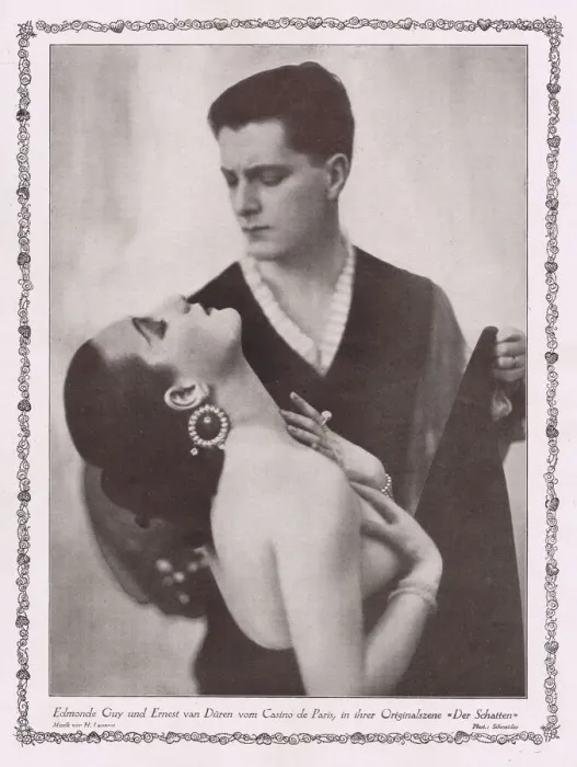 Framed Print : Edmonde Guy and Van Duren in Herman Hallers Noch und Noch, Admiralspalast Framed Print : Edmonde Guy and Van Duren in Herman Hallers Noch und Noch, Admiralspalast