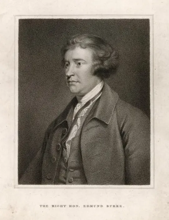 Framed Print : Edmund Burke / Reynolds Framed Print : Edmund Burke / Reynolds