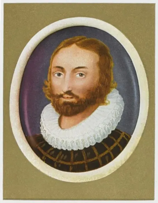 Framed Print : Edmund Spenser / Miniature Framed Print : Edmund Spenser / Miniature