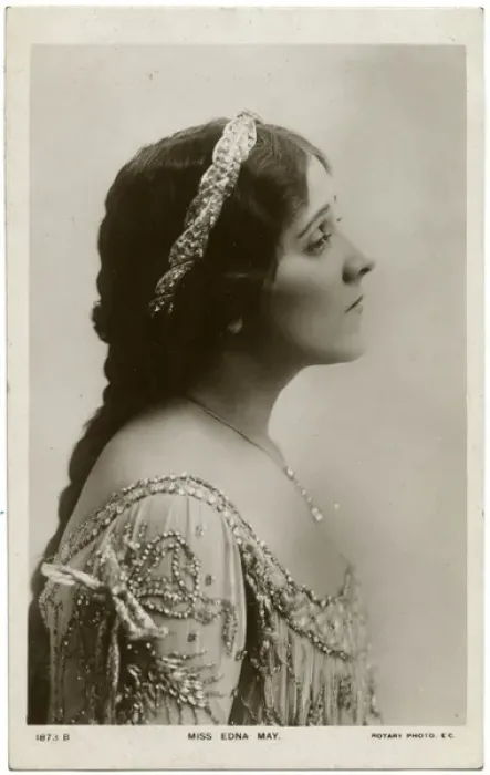 Framed Print : Edna May (1878 1948), American actress and singer Framed Print : Edna May (1878 1948), American actress and singer