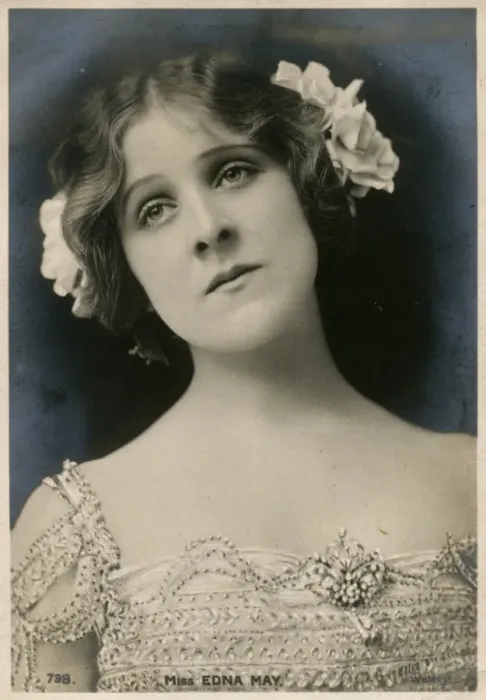Framed Print : Edna May (1878 1948), American actress and singer Framed Print : Edna May (1878 1948), American actress and singer