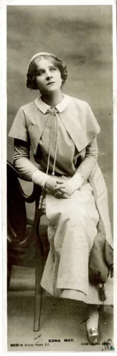 Framed Print : Edna May Pettie, American actress and singer Framed Print : Edna May Pettie, American actress and singer