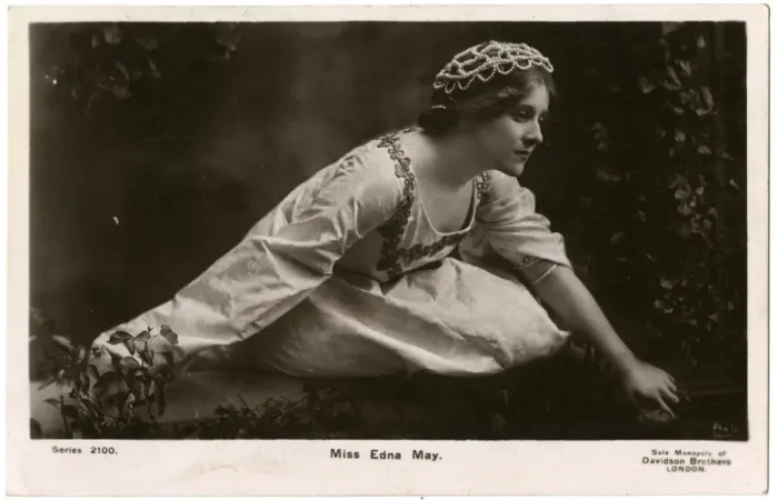 Framed Print : Edna May in Renaissance Framed Print : Edna May in Renaissance