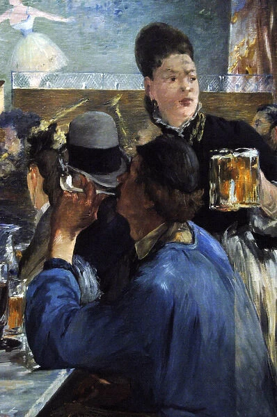 Edouard Manet (1832-1883). Corner of a Cafe-Concert (probabl