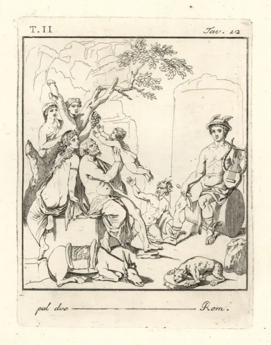 Framed Print : The education of Bacchus Framed Print : The education of Bacchus
