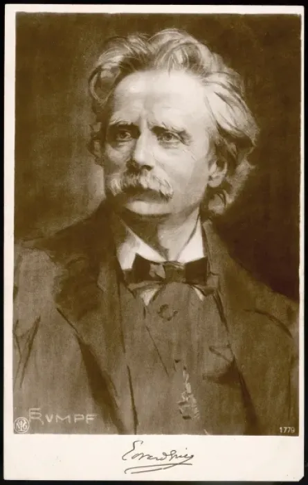 Framed Print : Edvard Hagerup Grieg Framed Print : Edvard Hagerup Grieg