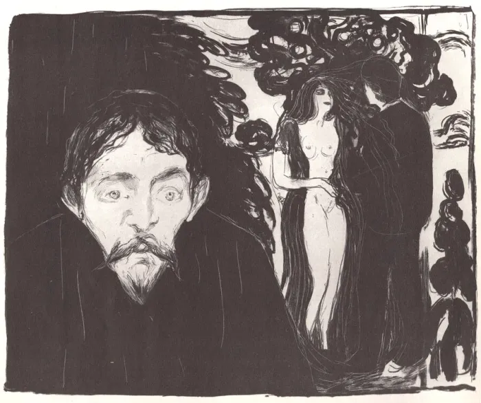 Framed Print : Edvard Munch Framed Print : Edvard Munch