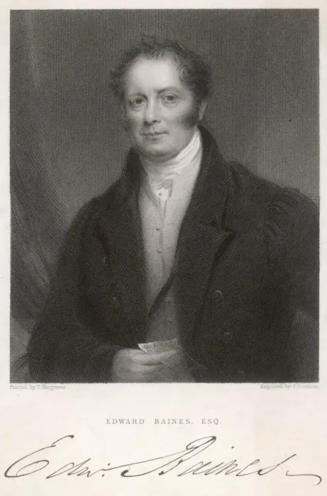 Framed Print : Edward Baines (Elder) Framed Print : Edward Baines (Elder)