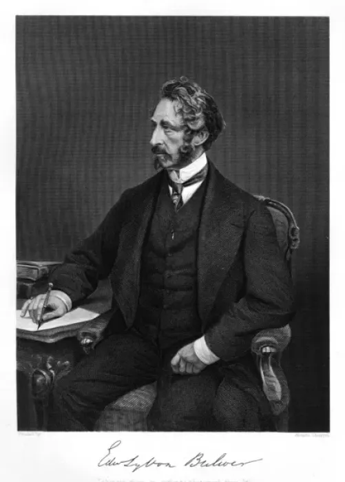 Framed Print : Edward Bulwer Lytton Framed Print : Edward Bulwer Lytton