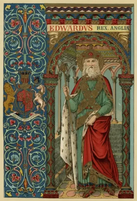 Framed Print : Edward Confessor / Butler Framed Print : Edward Confessor / Butler