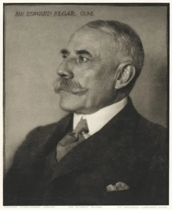 Framed Print : Edward Elgar Framed Print : Edward Elgar